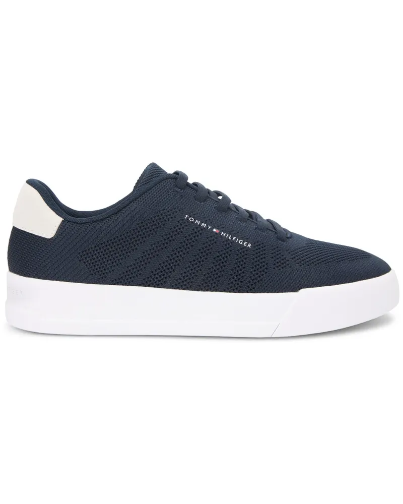 Tommy Hilfiger Sneaker aus einem Textil-Mesh mit Label-Schriftzug in Marine