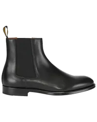 Doucal´s Chelsea Boots aus Glattleder Schwarz