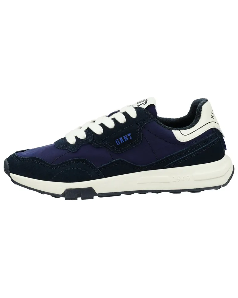 Gant Sportlicher Sneaker aus Veloursleder und Mesh im Runner-Look in Marine