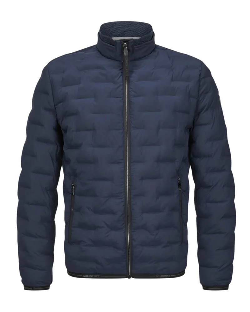 Milestone Leichte Steppjacke MSHopper aus Microfaser mit Sorona®-Füllung in Marine