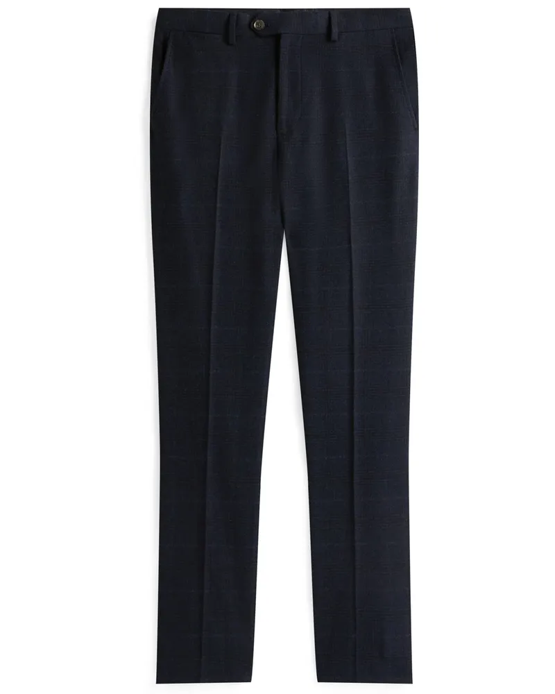 Tommy Hilfiger Chino mit Stretch und Fensterkaro in Marine