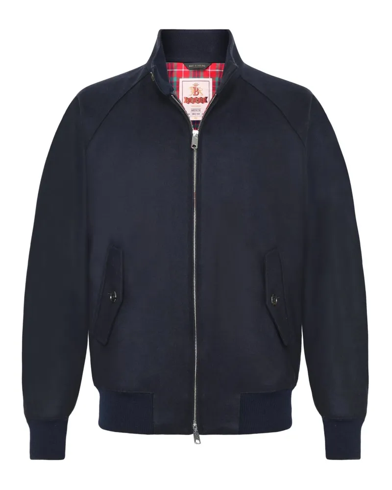 Baracuta Leichter Blouson aus einem Woll-Kaschmir-Mix in Marine