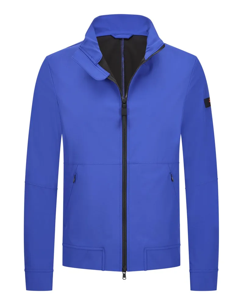 Peuterey Wasserabweisende Softshelljacke mit 2-Way-Stretch Königsblau