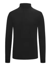 Stefan Brandt Jersey Longsleeve aus Pima Baumwolle Schwarz