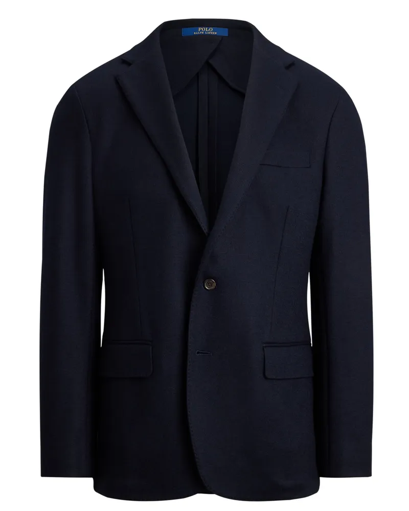 Ralph Lauren Ungefüttertes Sakko aus einem Wollgemisch, Modern Fit in Marine