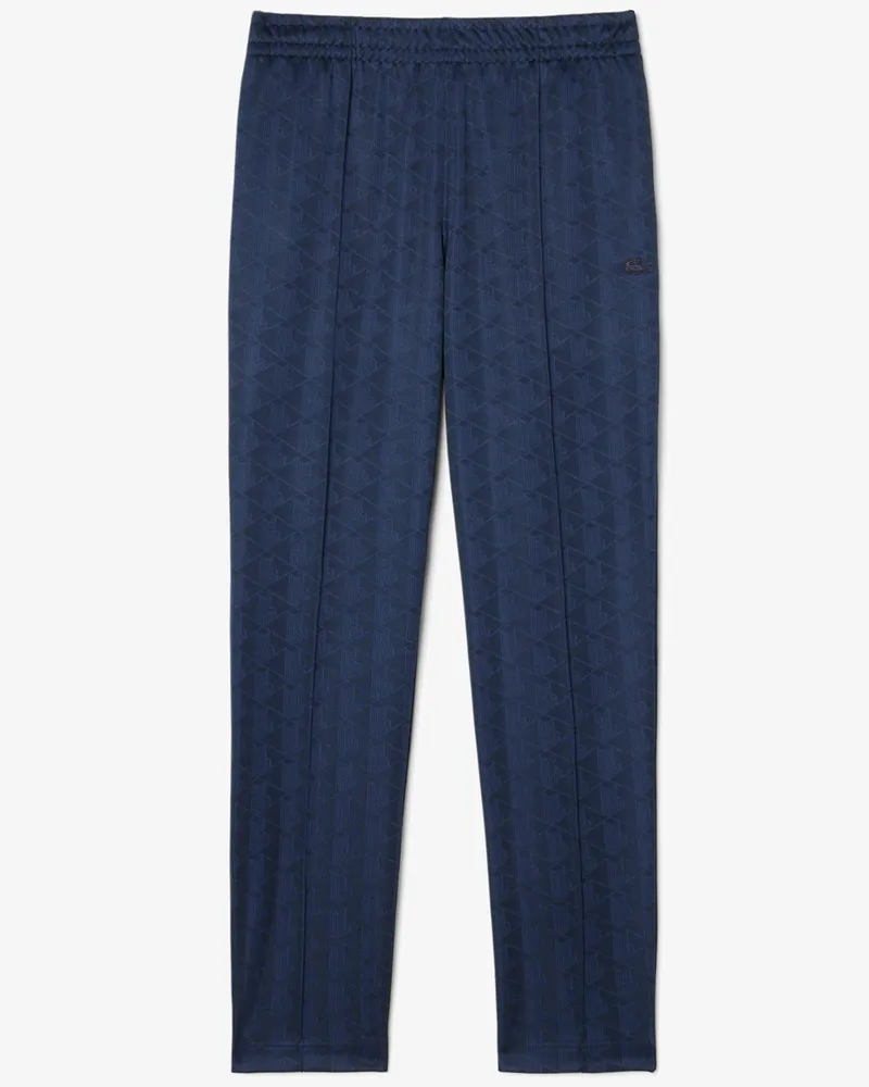 Lacoste Sweatpants mit Print und Stretch, Regular Fit in Marine