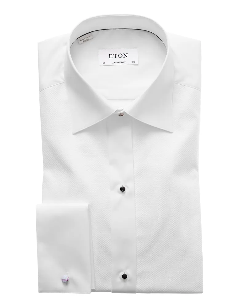Eton Gala-Hemd, Contemporary Fit in Weiß