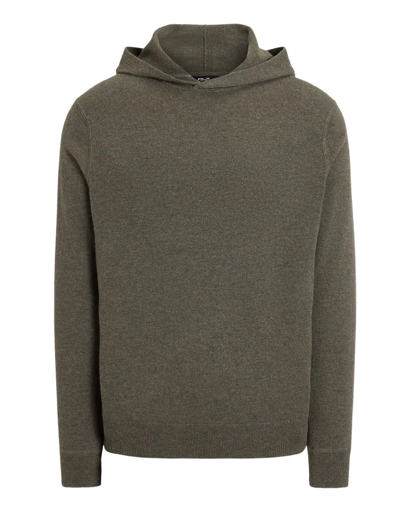 Ralph Lauren Feinstrick-Hoodie aus speziellem und waschbarem Kaschmir in Oliv