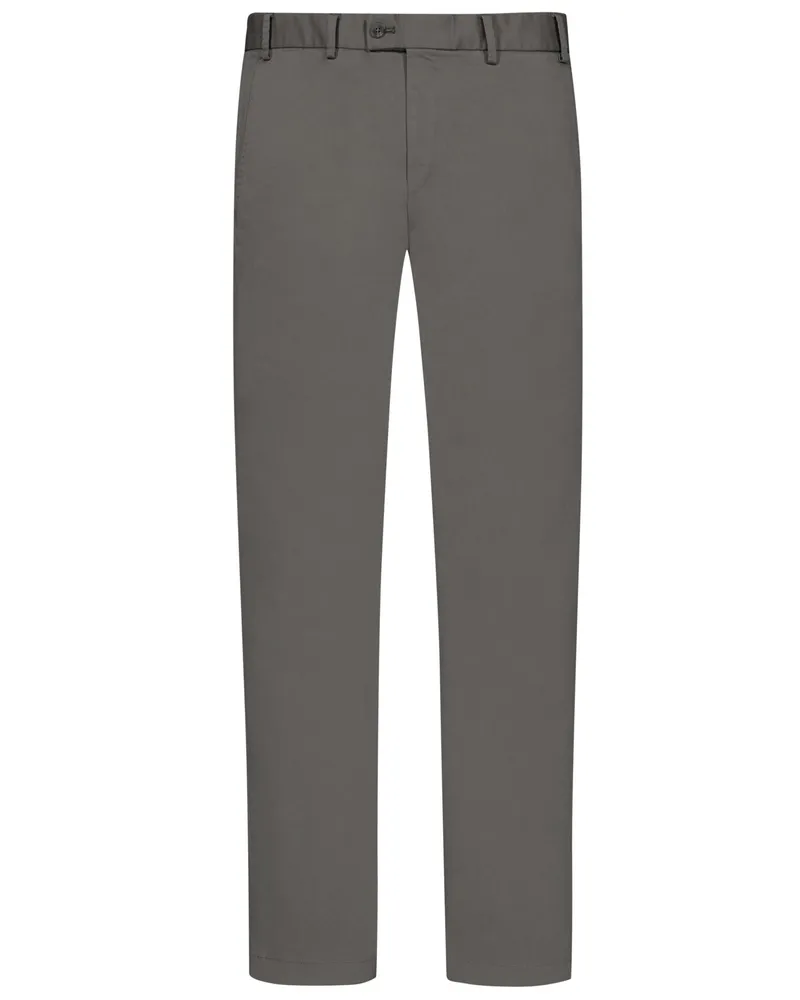 Hiltl Chino Tilo mit Stretchanteil, Slim Straight Fit in Grau