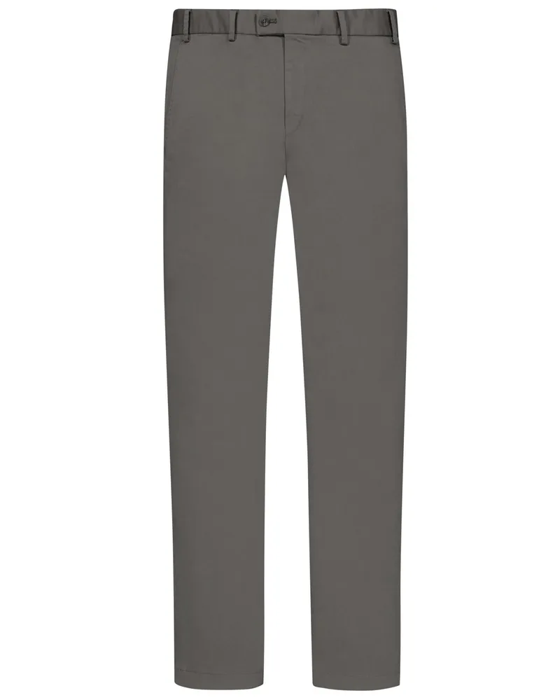 Hiltl Chino Tilo mit Stretchanteil, Slim Straight Fit in Grau
