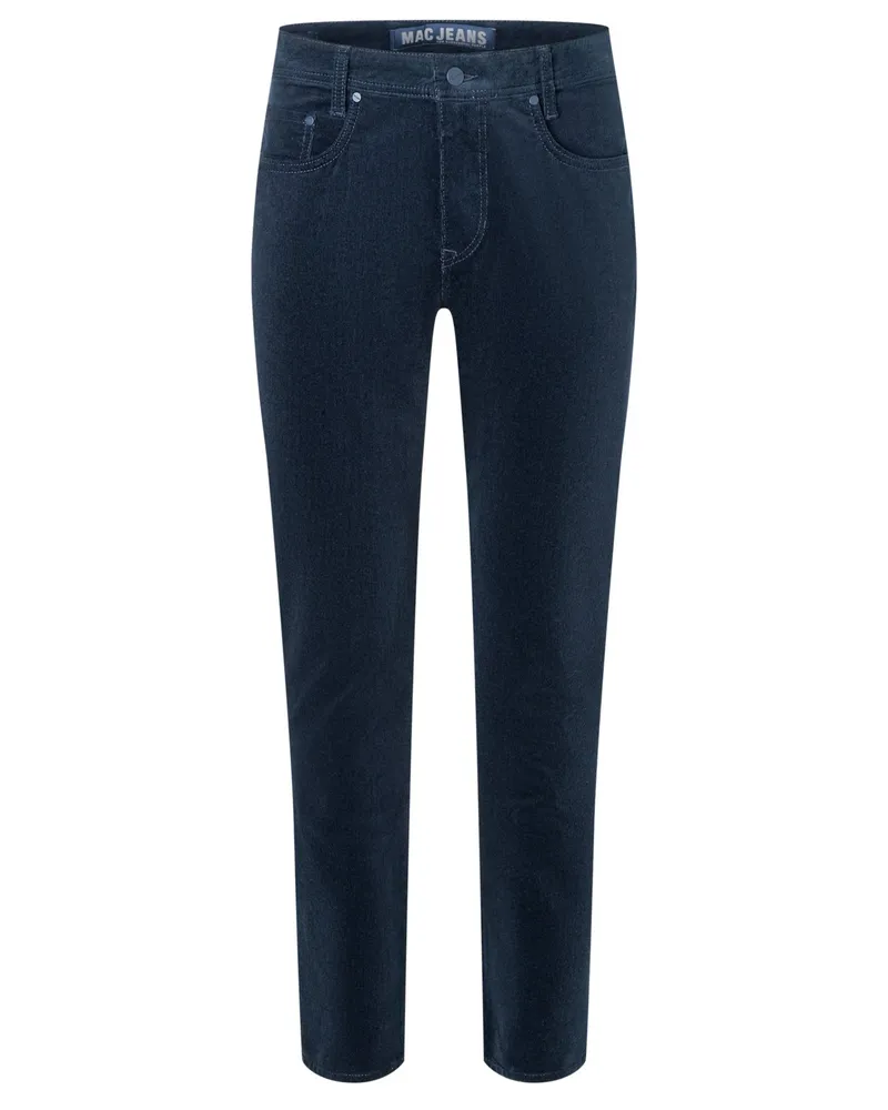 MAC Jeans 5-Pocket Cordhose Arne mit Stretchanteil, Modern Fit in Marine