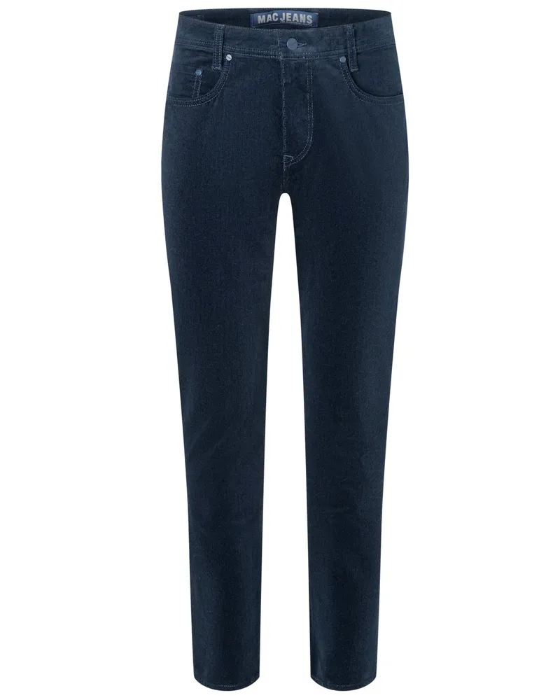 MAC Jeans 5-Pocket Cordhose Arne mit Stretchanteil, Modern Fit in Marine