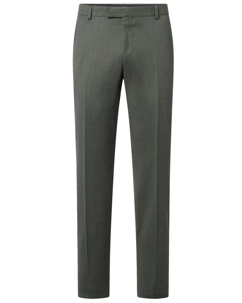 JOOP! Anzugsakko aus softer Schurwolle mit Stretchanteil, Slim Fit in Grün
