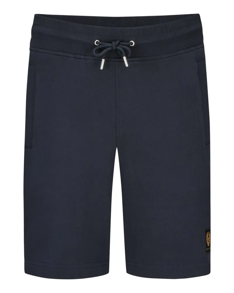 Belstaff Sweatshorts mit Logo-Aufnäher in Marine