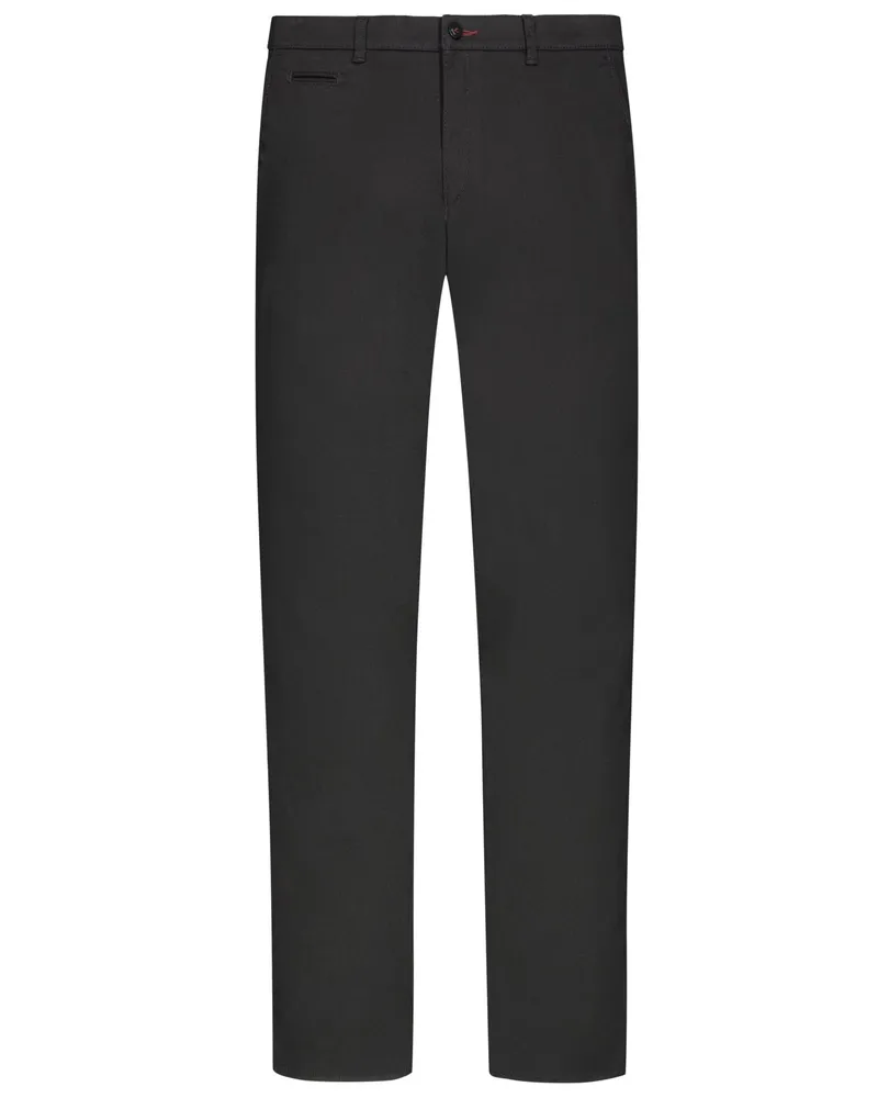 Brax Chino mit feiner Struktur in Hi-FLEX-Stretchqualität, Modern Fit in Schwarz