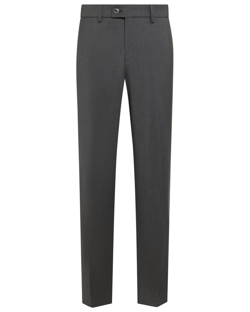 Hiltl Wollhose Terni B-Dynamic aus 110's Schurwolle, Slim Fit in Anthrazit
