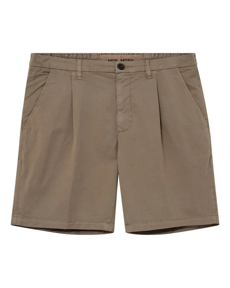 Mos Mosh Leichte Shorts aus einem Lyocell-Baumwolle-Mix in Sand