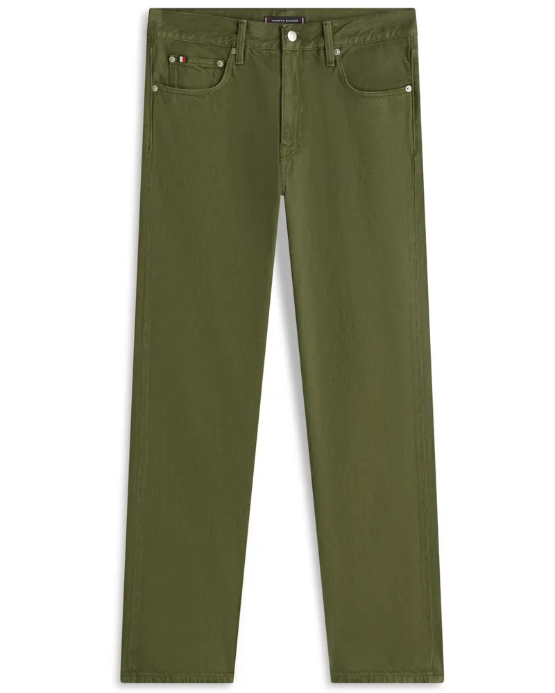 Tommy Hilfiger Jeans Dover aus Baumwolle, Regular Straight Fit in Oliv