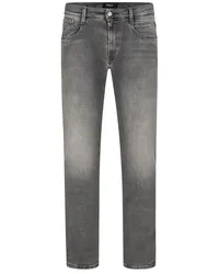 Replay Jeans Anbass in Hyperflex-Qualität und Washed-Optik Grau