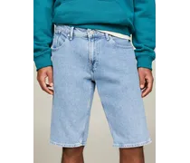 Bermuda-Jeans in dezenter Used-Optik