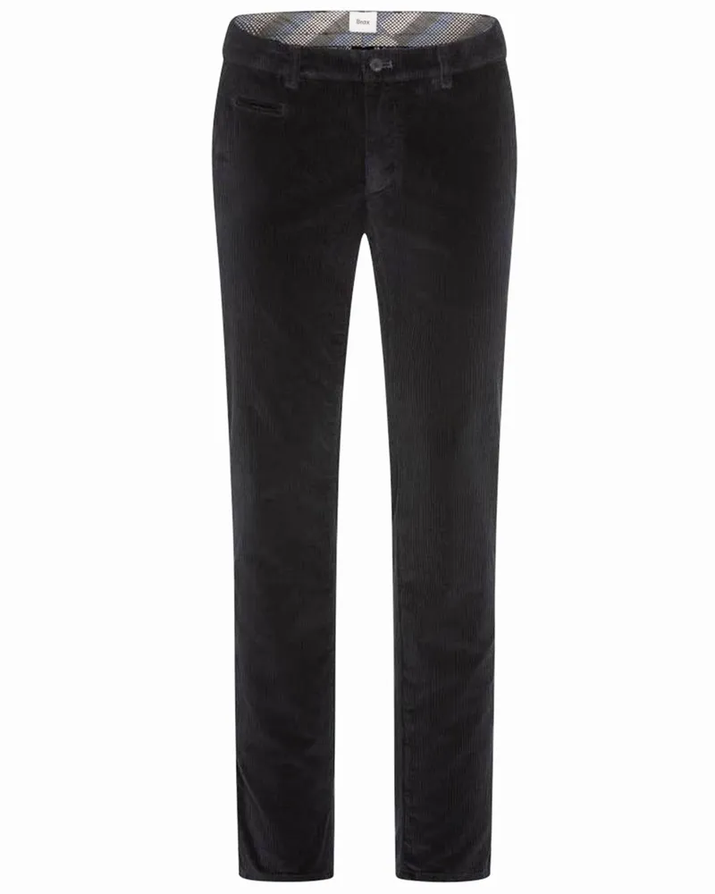 Brax Softe Cordhose Fabio mit Stretch, Modern Fit in Marine