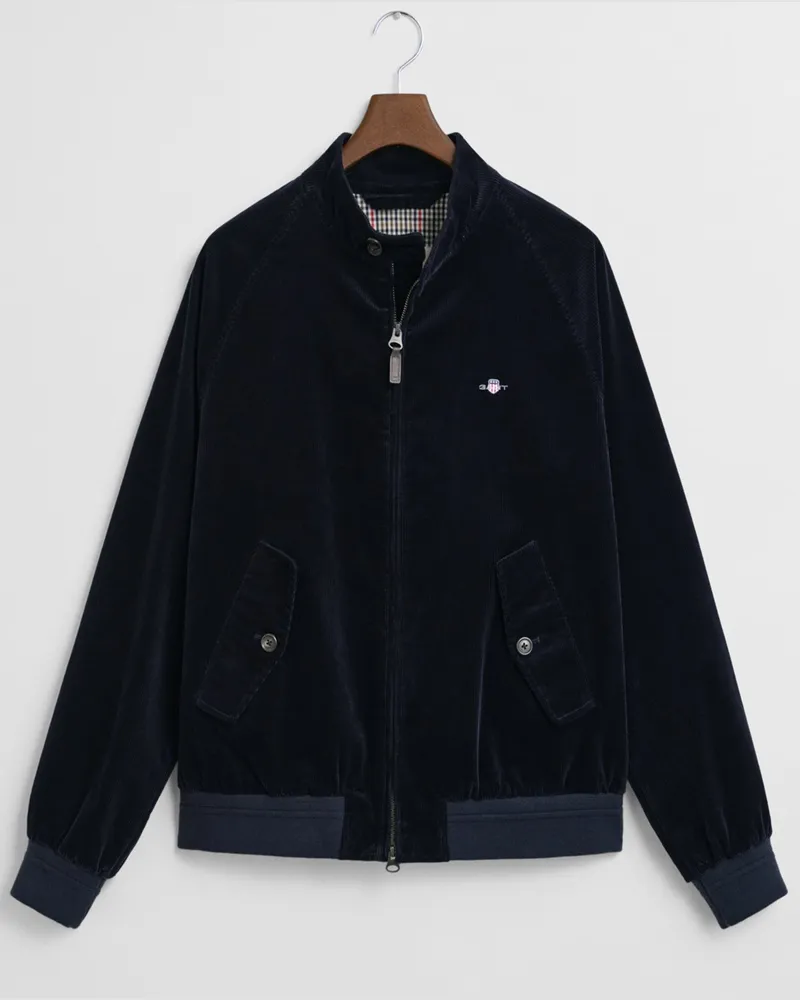 Gant Harrington Cord-Jacke mit Stretchanteil, Regular Fit in Marine