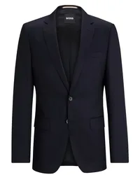 HUGO BOSS Anzugsakko in Super 120 Schurwolle, Slim Fit Marine