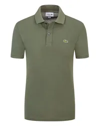 Lacoste Piqué-Poloshirt PH4012 Slim Fit, mit Krokodil-Aufnäher Oliv