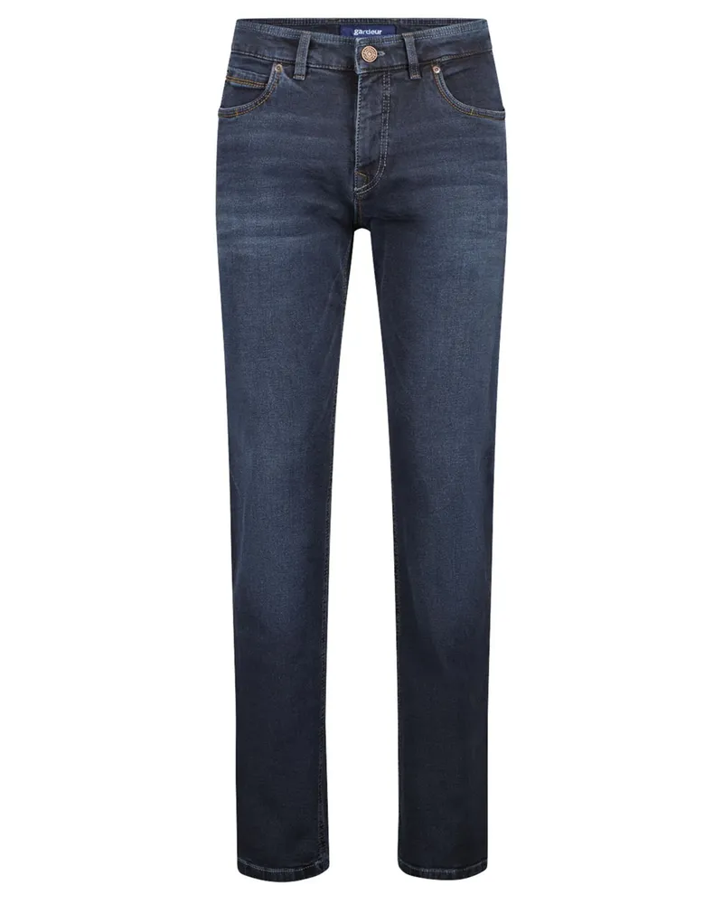 Atelier GARDEUR Jeans Batu mit Stretch und dezenter Waschung, Modern Fit in Marine