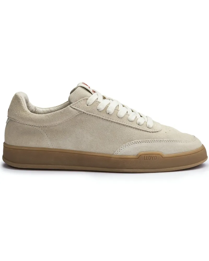 Lloyd Low Top Sneaker Prime aus einem Leder-Mix in Beige