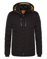 Wellensteyn Winterfeste Steppjacke mit Kapuze Schwarz