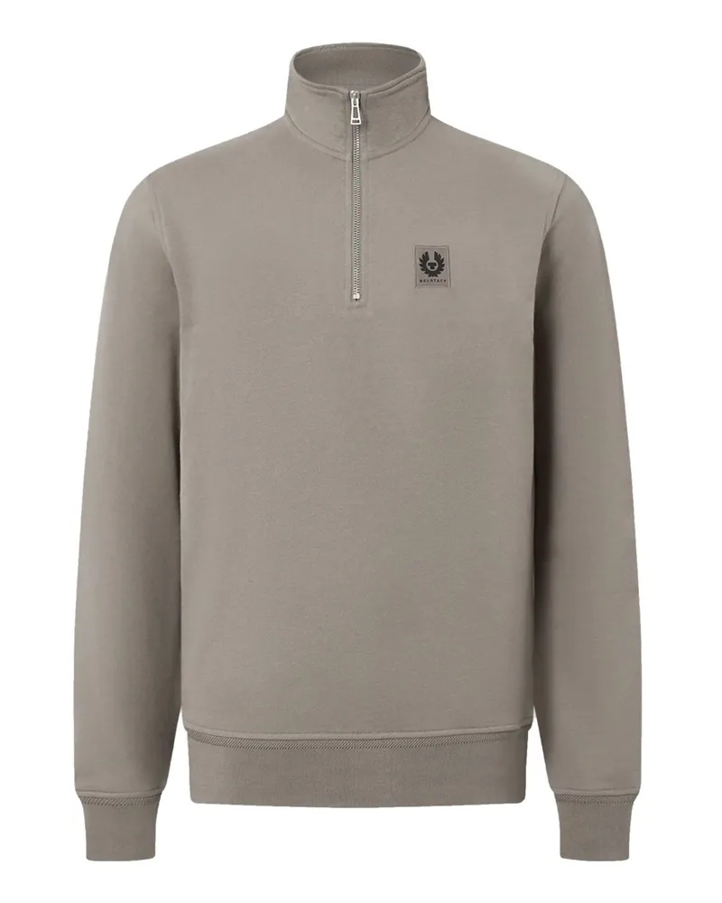 Belstaff Sweat-Troyer aus Baumwolle mit Logo-Aufnäher in Hellbraun