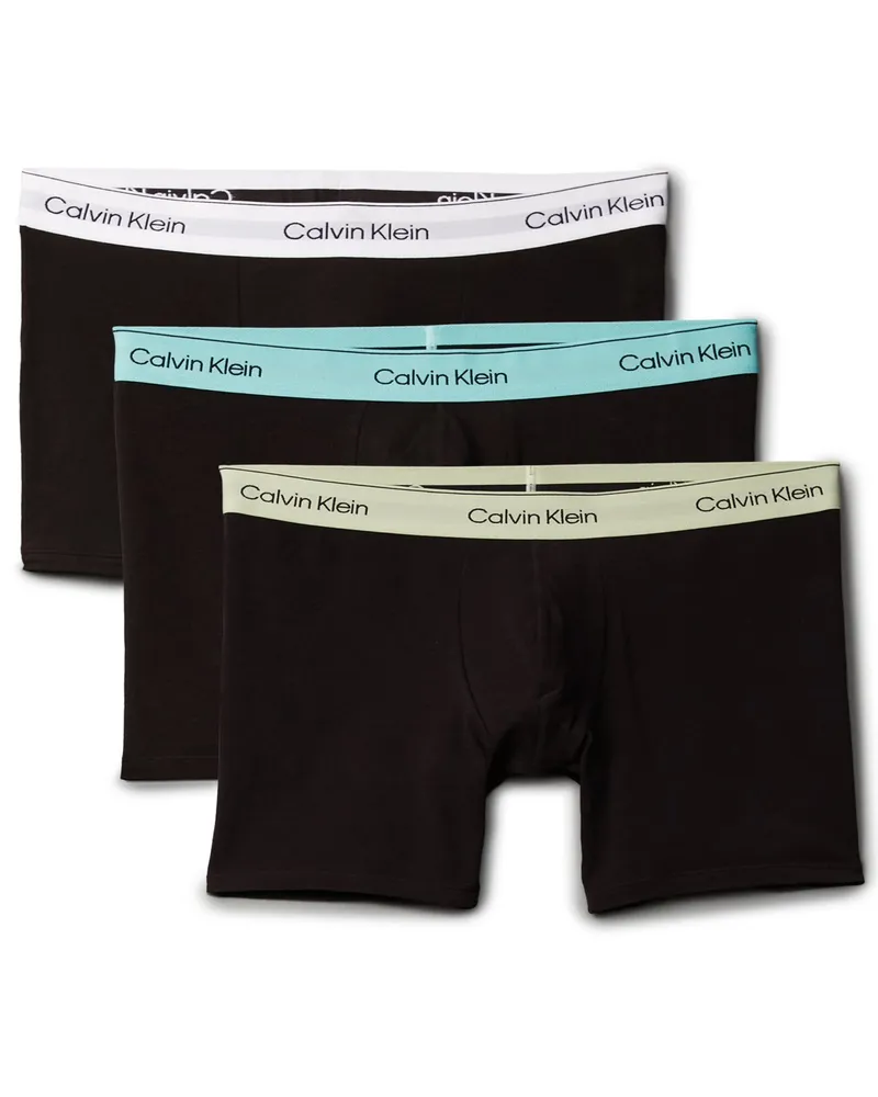 Calvin Klein 3er Pack Boxershorts mit Stretchanteil in Schwarz