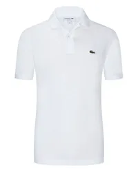 Lacoste Piqué-Poloshirt L1212 Classic Fit, mit kleinem Krokodil-Aufnäher Weiß