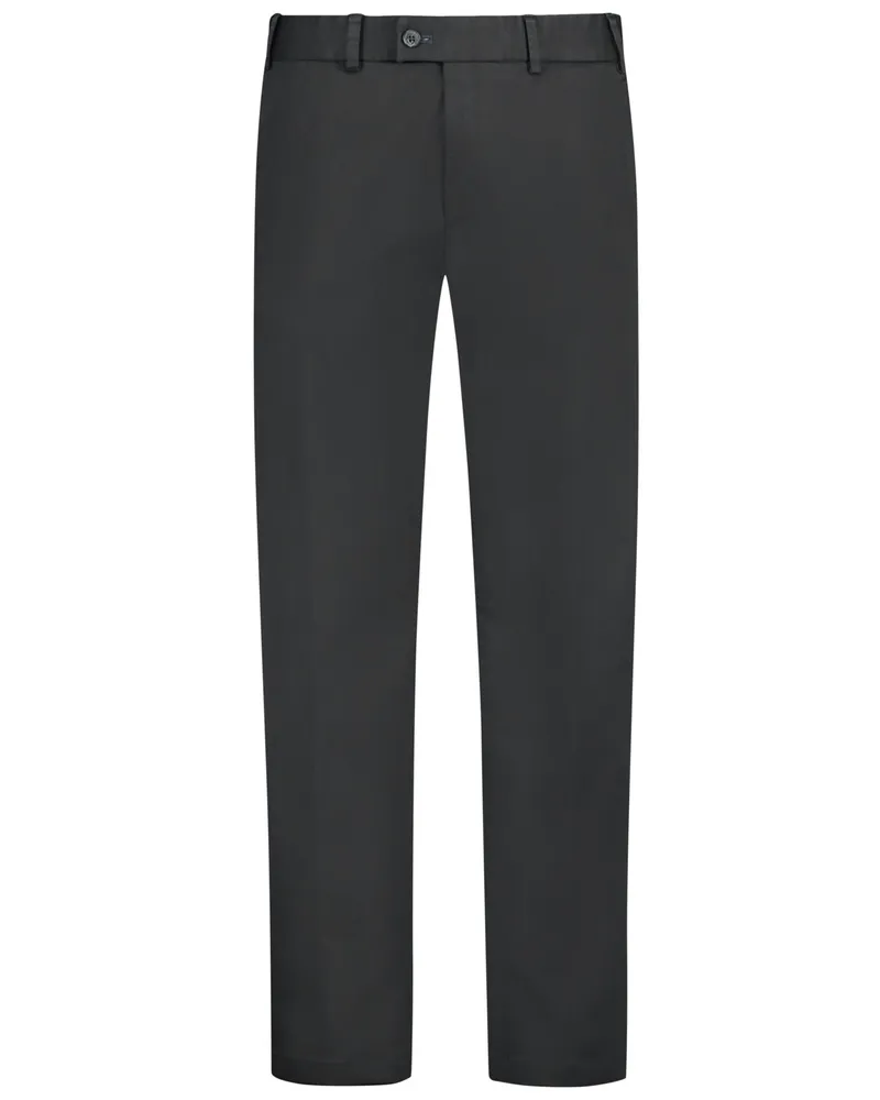 Hiltl Chino Tilo mit Stretchanteil, Slim Straight Fit in Schwarz