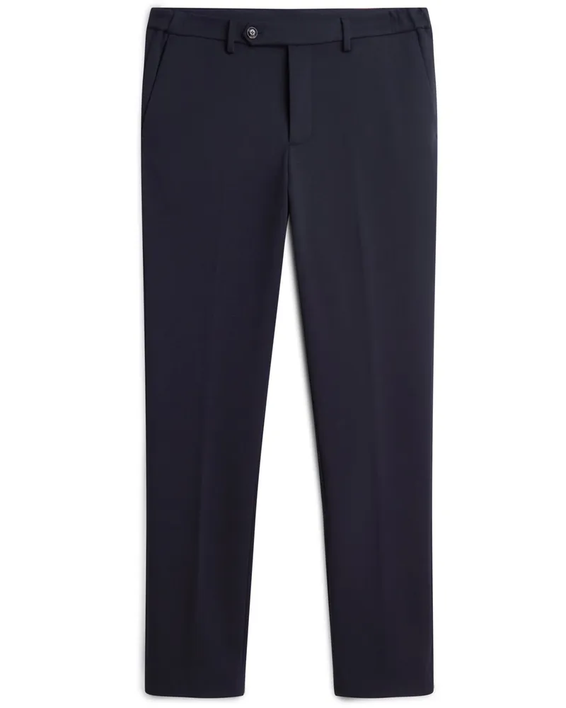 Tommy Hilfiger Chino New York Label aus einem Stretch-Mix, Straight Fit in Marine
