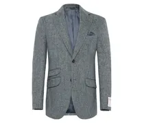 Sakko London aus Harris Tweed mit Ellenbogenpatches in