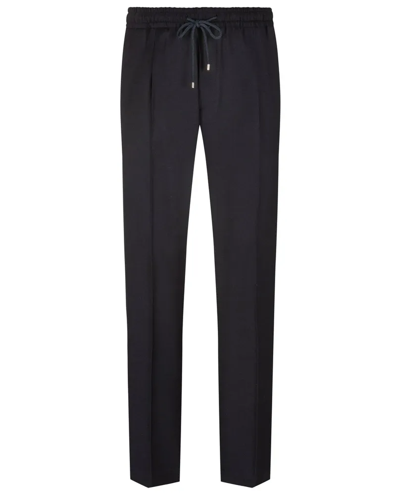 Briglia 1949 Softe Reda Active Wollhose mit Dehnbund und Bundfalte, Modern Fit in Marine