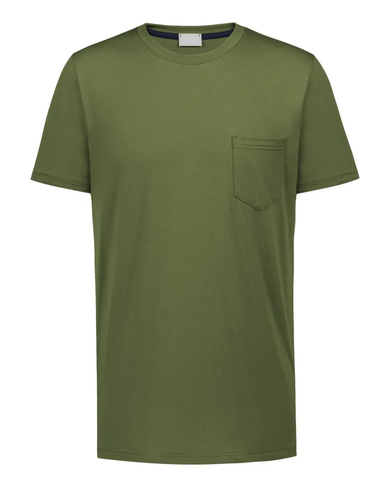 Mey Softes Homewear-T-Shirt aus Serie Solid Night in Grün