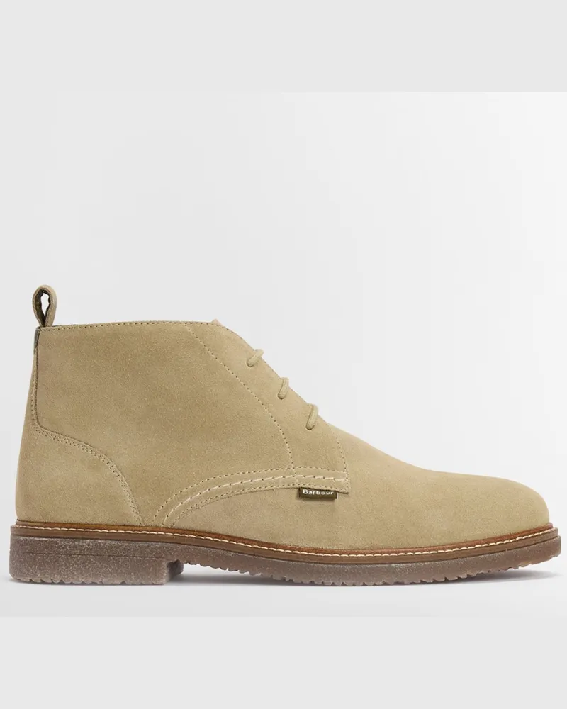 Barbour Desert Boots Kirkstone aus weichem Wildleder in Sand