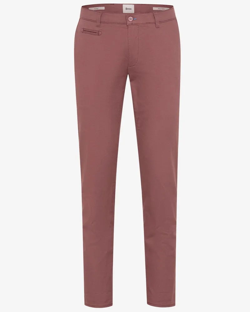 Brax HI-FLEX Chino Fabio mit Struktur, Modern Fit in Rot