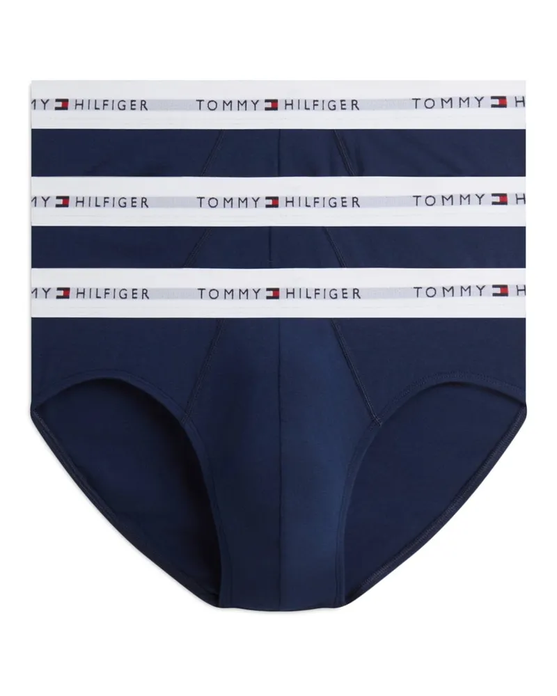 Tommy Hilfiger 3er-Pack Slips mit Stretchanteil in Marine