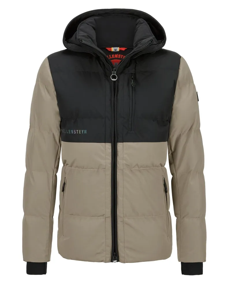 Wellensteyn Steppjacke mit abtrennbarer Kapuze und SORONA®AURA-Isolierung in Beige