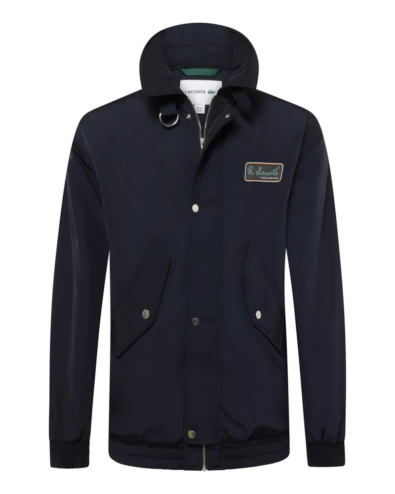 Lacoste Wattierte Bomberjacke mit Steppfutter in Marine