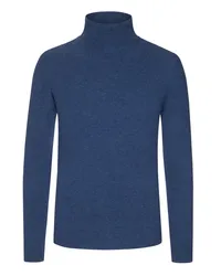 Tom Rusborg Rollkragenpullover aus Kaschmir Denim