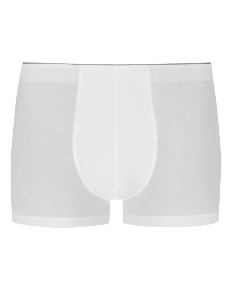 Hanro Slip aus merzerisierter Baumwolle mit Stretchanteil in Weiß