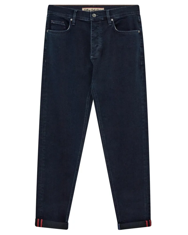 Mos Mosh Stretch-Jeans Andrew ohne Waschung in Schwarzblau
