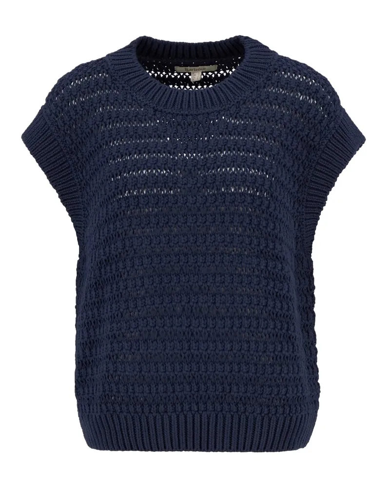 Barbour Heavy Strick Jumper Melanie in Marine