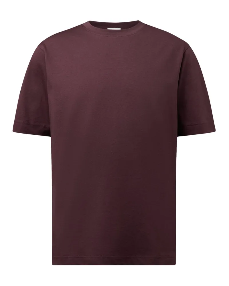 Drykorn Softes T-Shirt in melierter Optik in Bordeaux