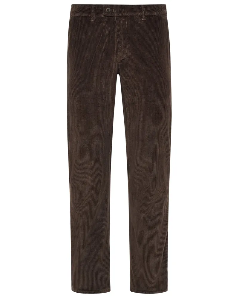 Brax Softe Cord-Chino Fabio mit Lyocell, Modern Fit in Dunkelbraun
